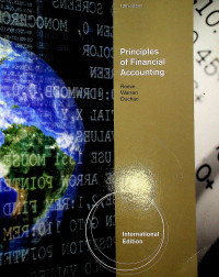 Image of Priciples of Financial Accounting, 12th edition