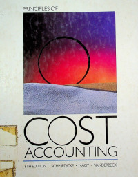 Image of PRINCIPLES OF COST ACCOUNTING, 8TH EDITION