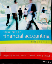 Image of PRINCIPLES OF financial accounting THIRD EDITION