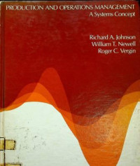 Image of PRODUCTION AND OPERATIONS MANAGEMENT; A Systems Concepts