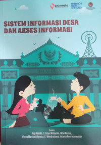 Image of SISTEM INFORMASI DESA DAN AKSES INFORMASI