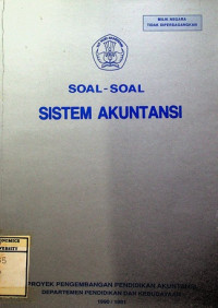 Image of SOAL-SOAL SISTEM AKUNTANSI