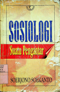 Image of SOSIOLOGI SUATU PENGANTAR