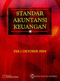 Image of STANDAR AKUNTANSI KEUANGAN, PER 1 OKTOBER 2004