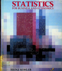 Image of STATISTICS FOR BUSINESS AND ECONOMICS