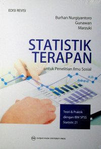 Image of Statistik Terapan : untuk Penelitian Ilmu Sosial