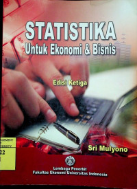 Image of STATISTIKA Untuk Ekonomi & Bisnis, Edisi Ketiga