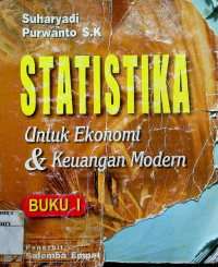 Image of STATISTIKA: Untuk Ekonomi & Keuangan Modern, Buku I
