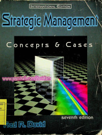 Image of Strategic Management: Concepts & Cases, seventh edition