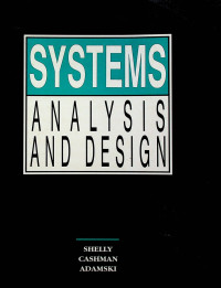 Image of SYSTEMS ANALYSIS AND DESIGN