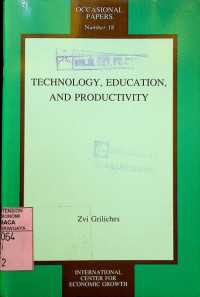 Image of TECHNOLOGY, EDUCATION, AND PRODUCTIVITY