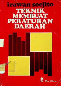 Image of TEKNIK MEMBUAT PERATURAN DAERAH