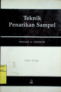 Image of Teknik Penarikan Sampel, Edisi Ketiga