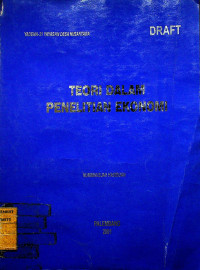 Image of TEORI DALAM PENELITIAN EKONOMI