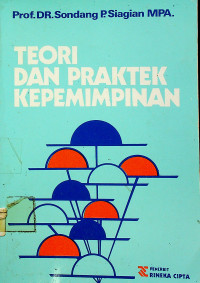 Image of TEORI DAN PRAKTEK KEPEMIMPINAN