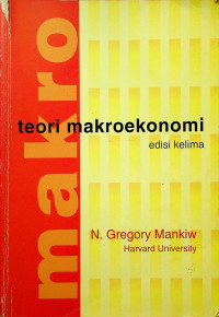 Image of teori makroekonomi, edisi kelima