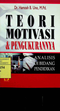 Image of TEORI MOTIVASI & PENGUKURANNYA: ANALISIS DI BIDANG PENDIDIKAN