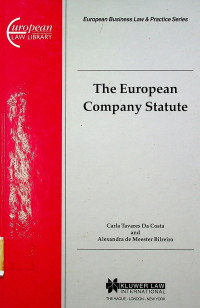 Image of The European Company Statute