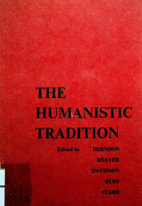 Image of THE HUMANISTIC TRADITION