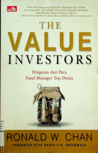 Image of THE VALUE INVESTORS: Pelajaran dari Para Fund Manager Top Dunia