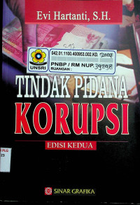 Image of TINDAK PIDANA KORUPSI, EDISI KEDUA