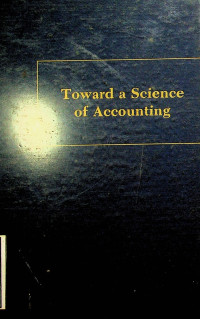 Image of Toward a Science of Accounting
