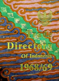 Image of Trade Directory of Indonesia 1968/69