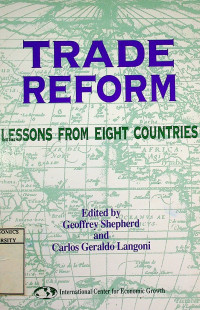 Image of TRADE REFORM: LESSONS FROM EIGHT COUNTRIES